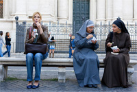 Julia Roberts ako Liz Gilbert vo filme Jedz, modli sa a pracuj (Eat, pray, love)