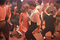 Jennifer Grey ako Baby a Patric Swauze ako Johnny v romantickom filme Hriešny tanec (Dirty Dancing, 1987)