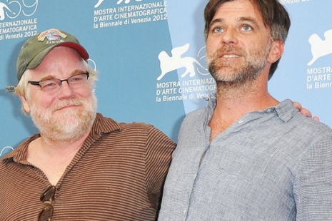PTA a nedávno zosnulý P. S. Hoffman na festivale v Benátkach 2012