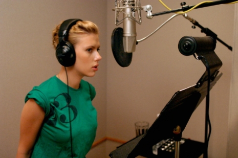 Scarlett vo zvukovom štúdiu
